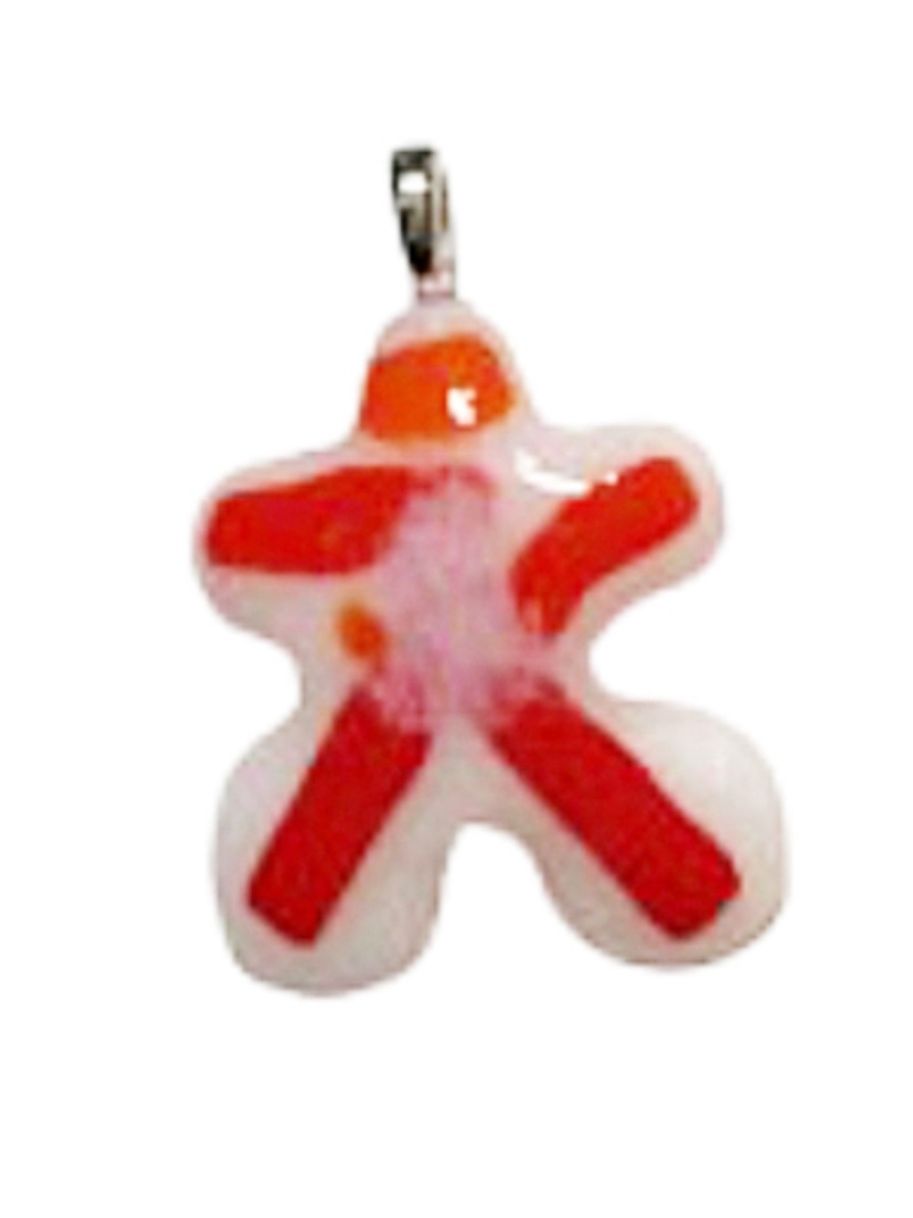 Autism Awareness Glass Pendant - Mosaic Puzzle Piece